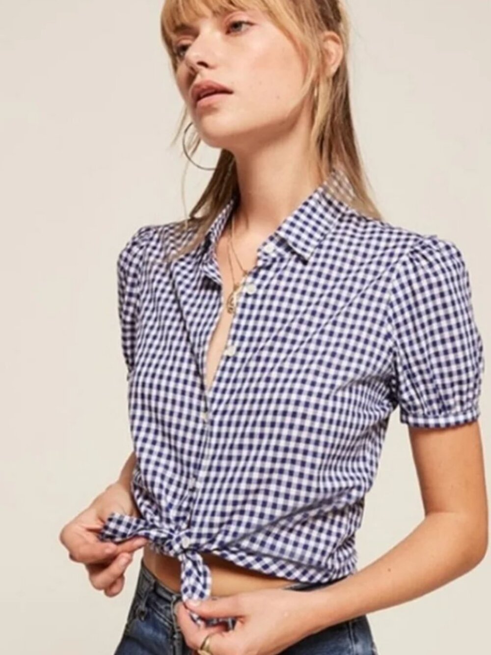 Reformation Vermont Top - Canteen - XS